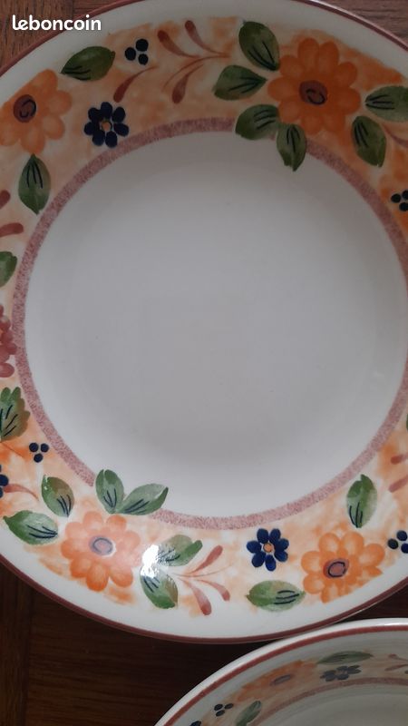 Assiettes creuses anglaises Biltons (image 2)