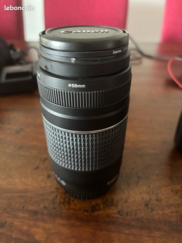 Appareil photo canon EOS 1200D double objectif (image 5)