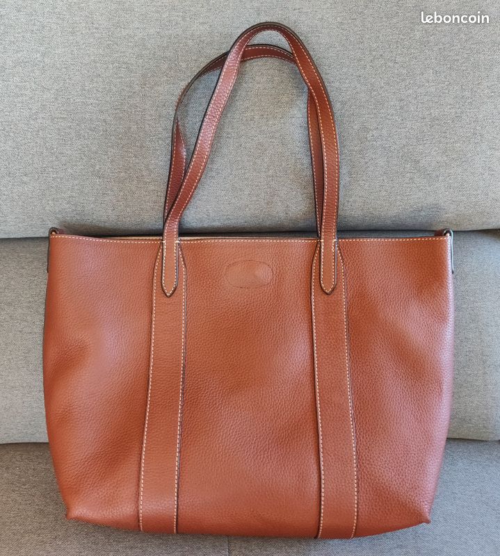Sac à main cabas "Leonarr x Swan" en cuir (image 4)