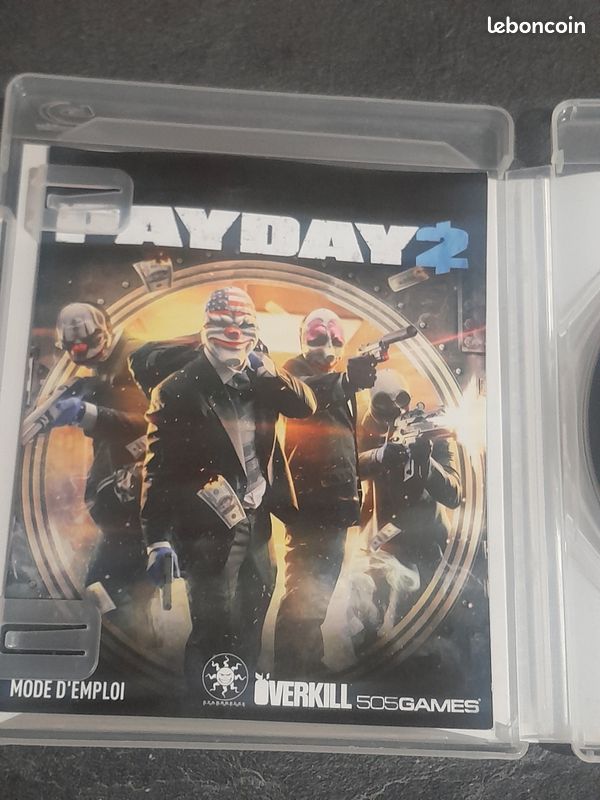Jeu Payday 2 Pour PlayStation 3/PS3 - Bon état - Version Française