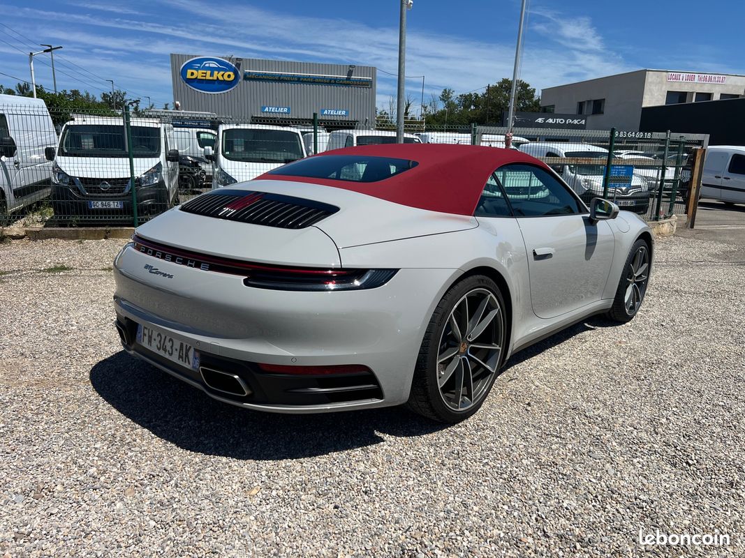 Porsche 911 992 Carrera 3.0 385 ch Cabriolet (image 2)
