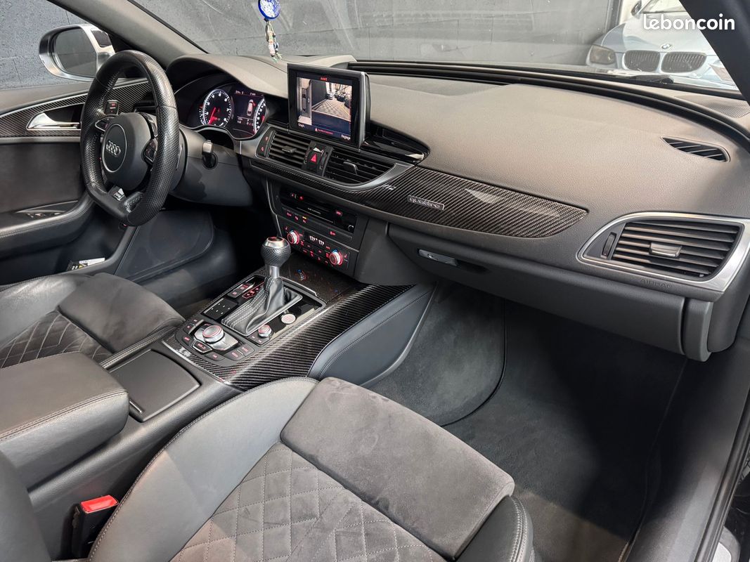 Audi RS6 AVANT C7 4.0 V8 TFSI 560CH QUATTRO - FREINS CÉRAMIQUE - ORIGINE FRANCE (image 13)