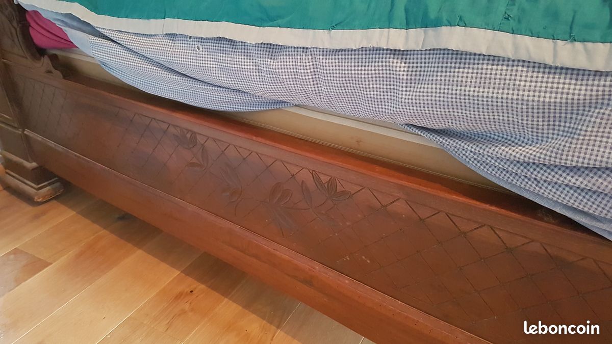 Lit en bois (image 4)