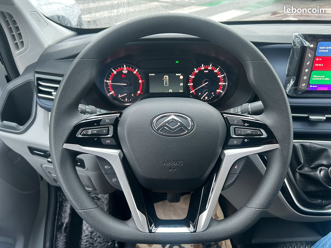 22 900 ht - maxus deliver 9 neuf l3h2 2.0 d 150 cv Grand Carplay / clim / reg / tel / camera / dab / phare av led / radar AV et AR / Alerte anti collision/ lecture des panneau etc... (image 5)