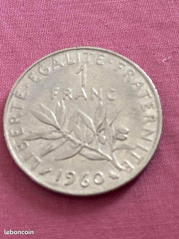 Pièce 1 francs de 1960 (image 1)