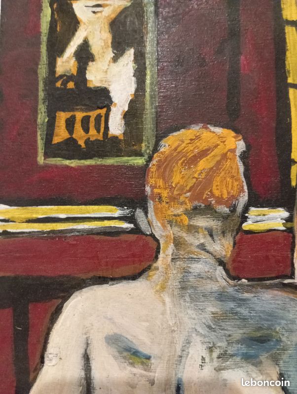 Acrylique sur panneau bois (image 2)