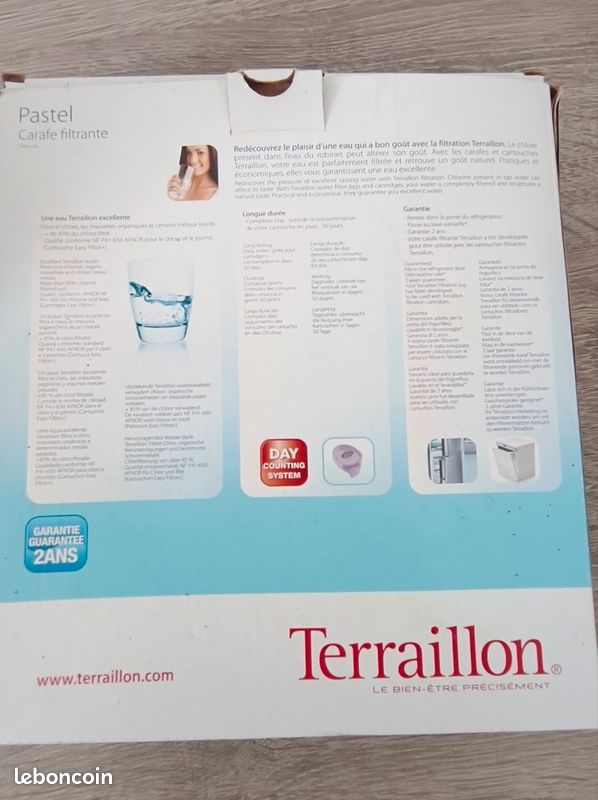 Carafe filtrante Terraillon (image 4)