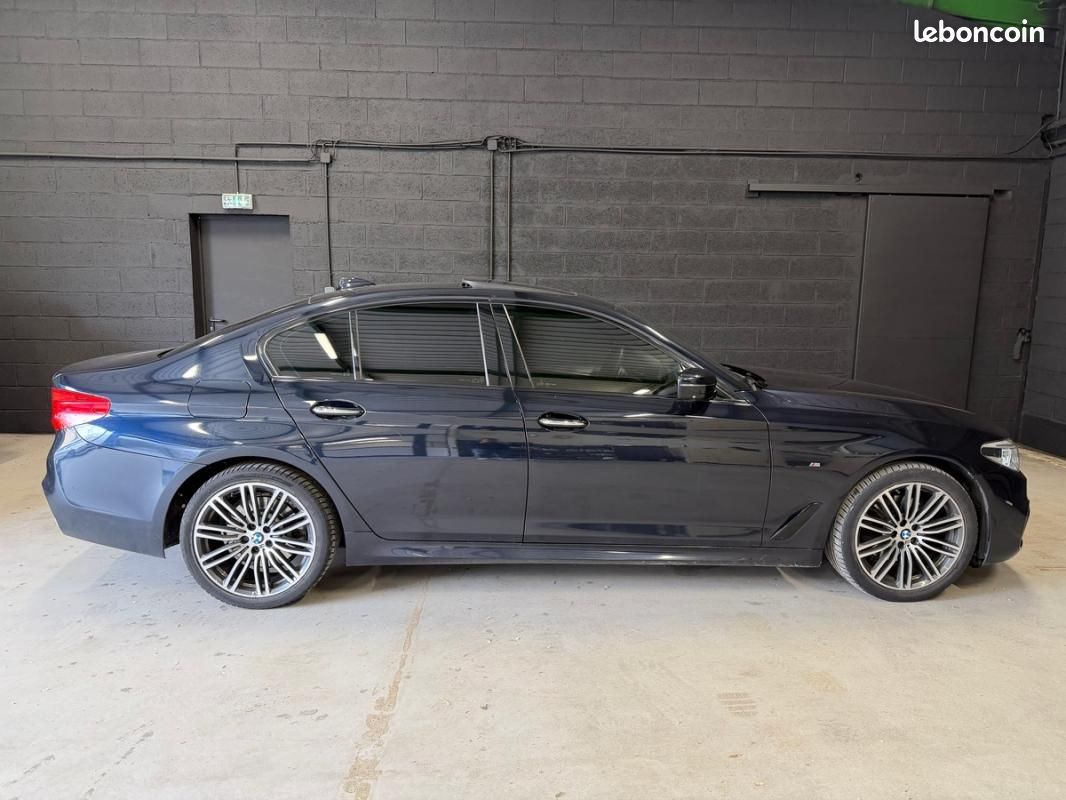 BMW Série 5 G30 520D xDrive 190 ch BVA 8 M Sport Harman Kardon / Toit ouvrant Caméra 360° (image 6)