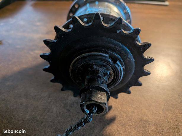 Moyeu Arrière Vélo Vintage Sturmey Archer AW 3 Vitesses, 36 Trous, Janvier 1994, C320