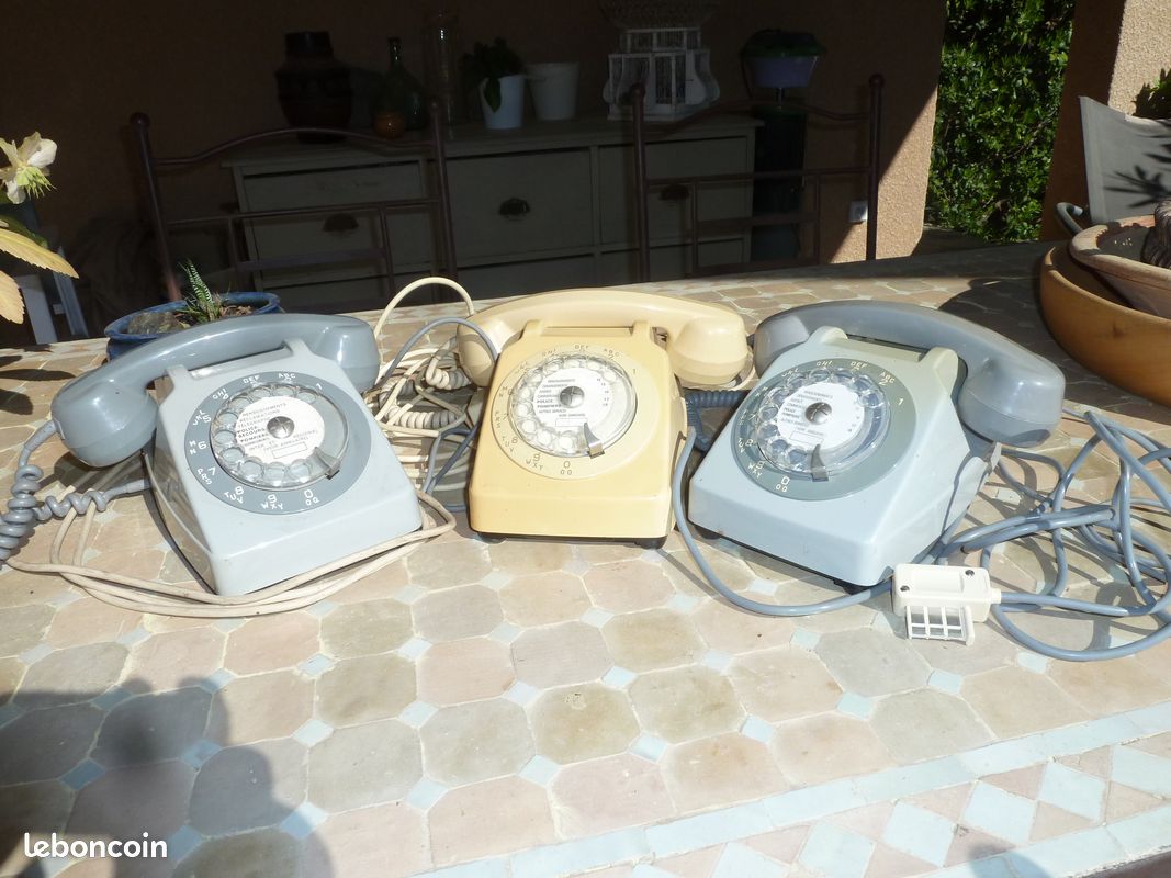 Telephones à cadran années 70-80 (image 2)