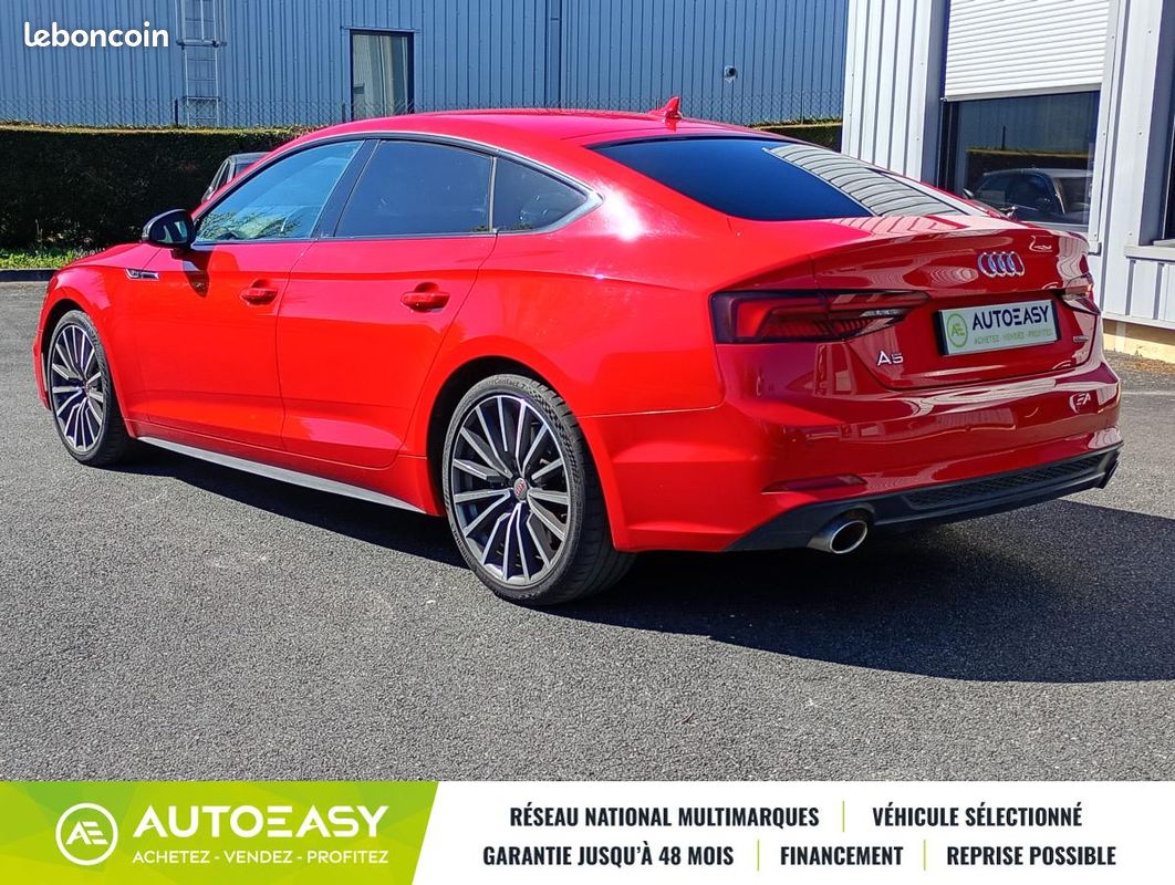 Audi A5 SPORTBACK Quattro S-Line 2.0 TFSI - 252 ch - S-Tronic + Attelage Électrique (image 16)