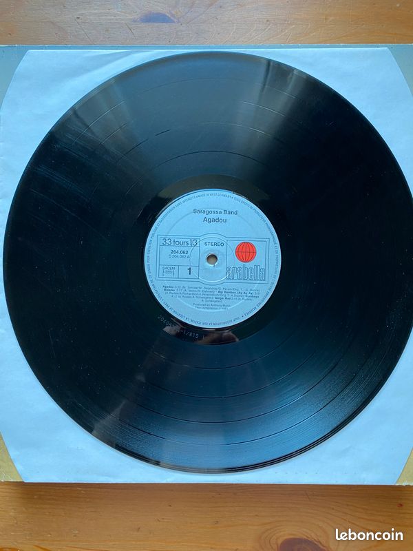 Saragossa Band "Agadou" - Vinyle LP 33 Tours (image 3)