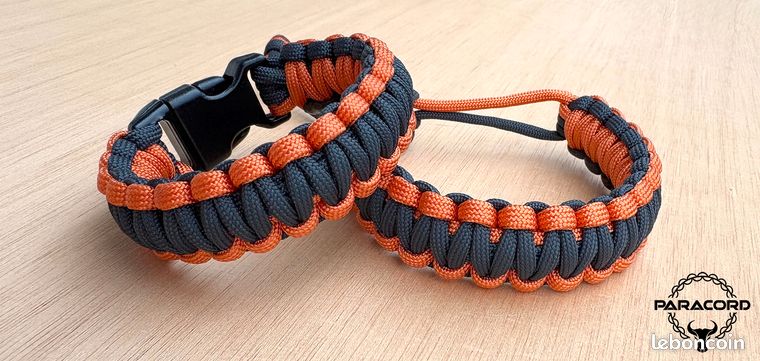Bracelet Paracorde King Cobra – Fait Main – France