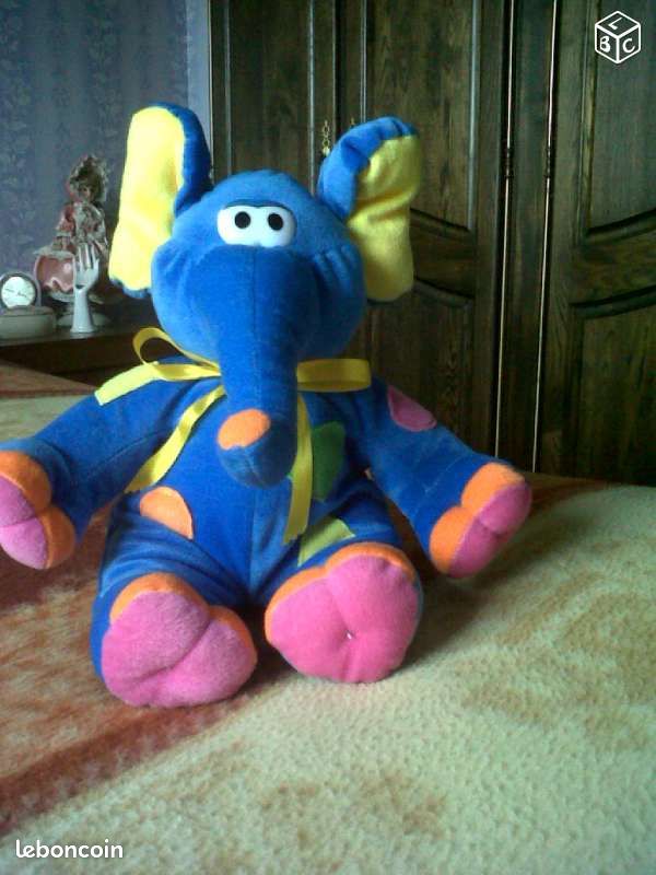 Peluche éléphant (image 1)