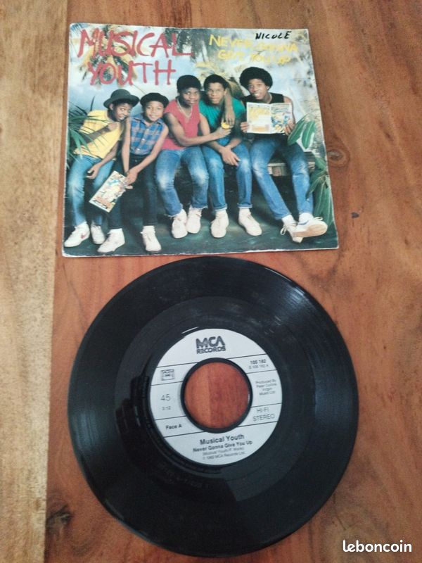 Musical Youth never gonna give you up 45t (image 1)