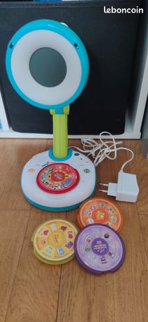 VTECH - Funny Sunny, Mon Compagnon Interactif Bleu - Jouet éducatif pour enfants de 3 à 8 ans