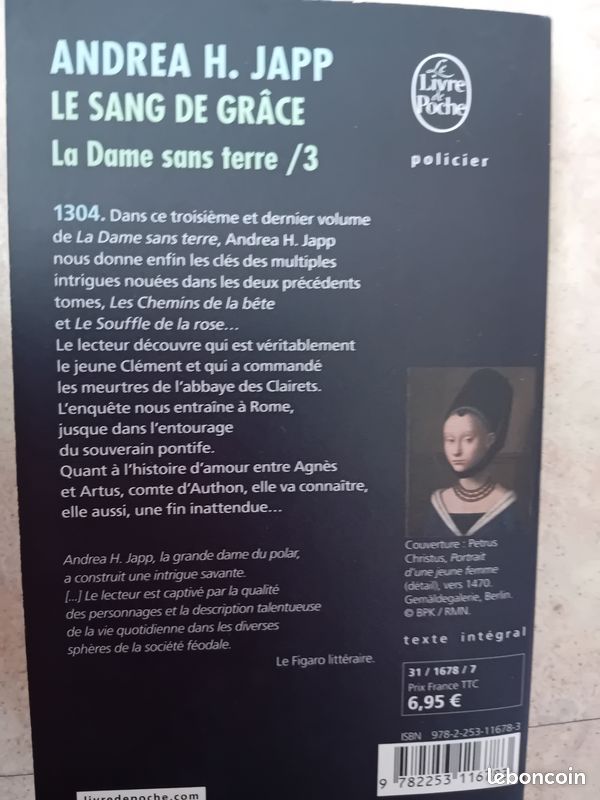 La dame sans terre /3 - Le sang de grâce - Andrea H. JAPP (image 2)
