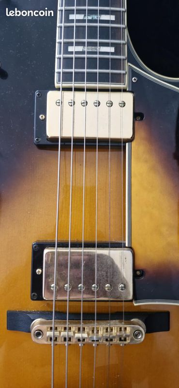 Guitare jazz, ibanez, GB 30 vys (image 10)