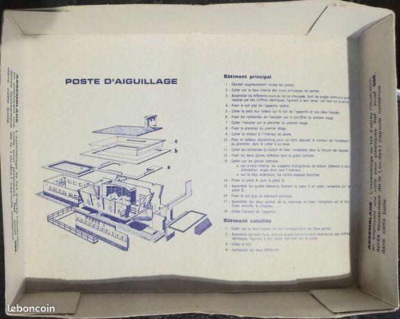 JOUEF maquette à monter poste d'aiguillage moderne 171600