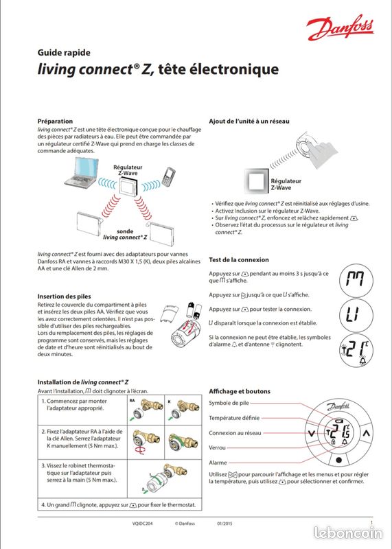Têtes thermostatiques connectées Danfoss (image 6)