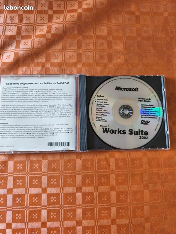 Logiciel PC Vintage - Microsoft Works Suite 2003 (DVD-ROM) (image 3)