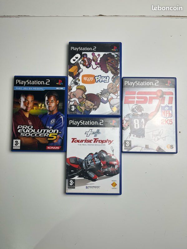 Lote De 5 Juegos Para Playstation 2