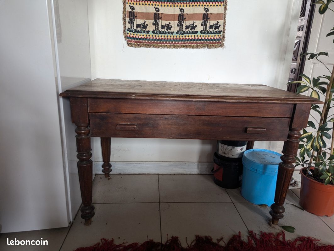 Console en bois massif (image 1)