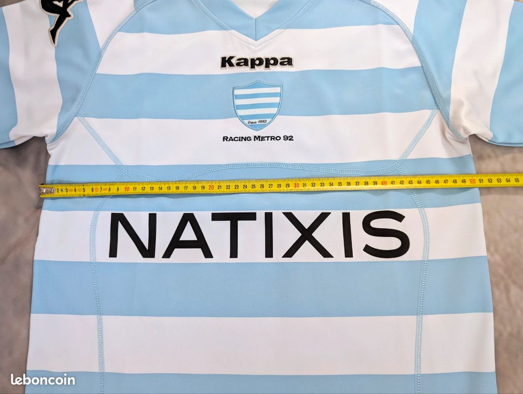 Maillot rugby vintage Racing Métro 92 Kappa – The Sport Nuggets