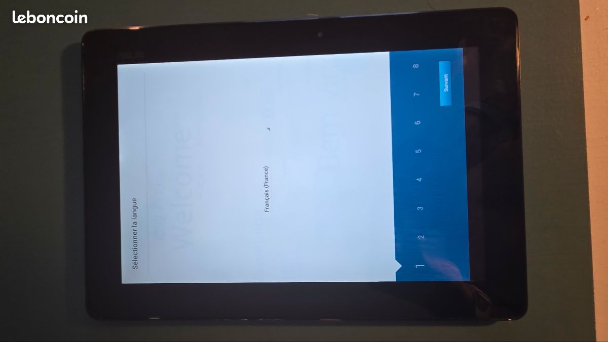 Tablette Asus mémo pad FHD10
Vieux modèle de tablette de 2012 (image 1)