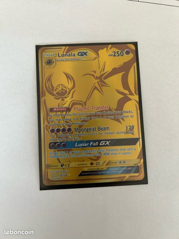 rainbow gold pokemon cards gx Walking Wake ex (178/131) main image 1