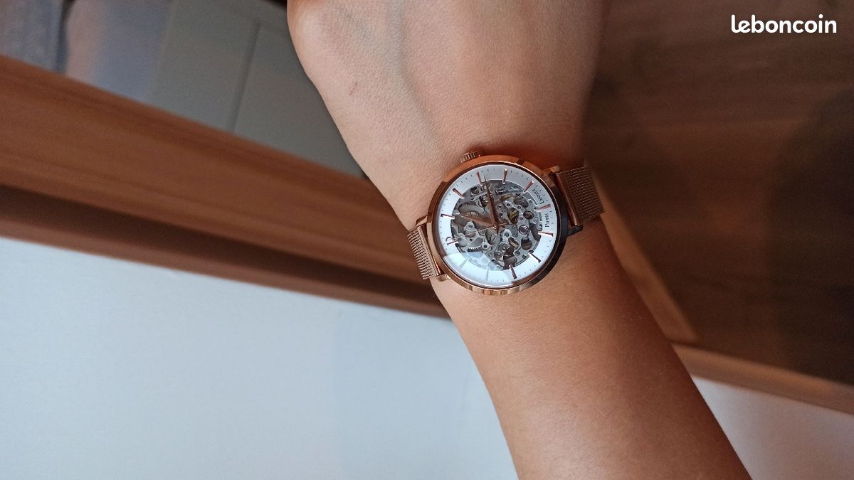 Montre Pierre Lannier Or rose Montres Bijoux