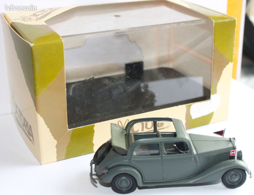 Maquette Mercedes 170V Cabriolet Wehrmacht - Échelle 1:43, Victoria R012, Neuf