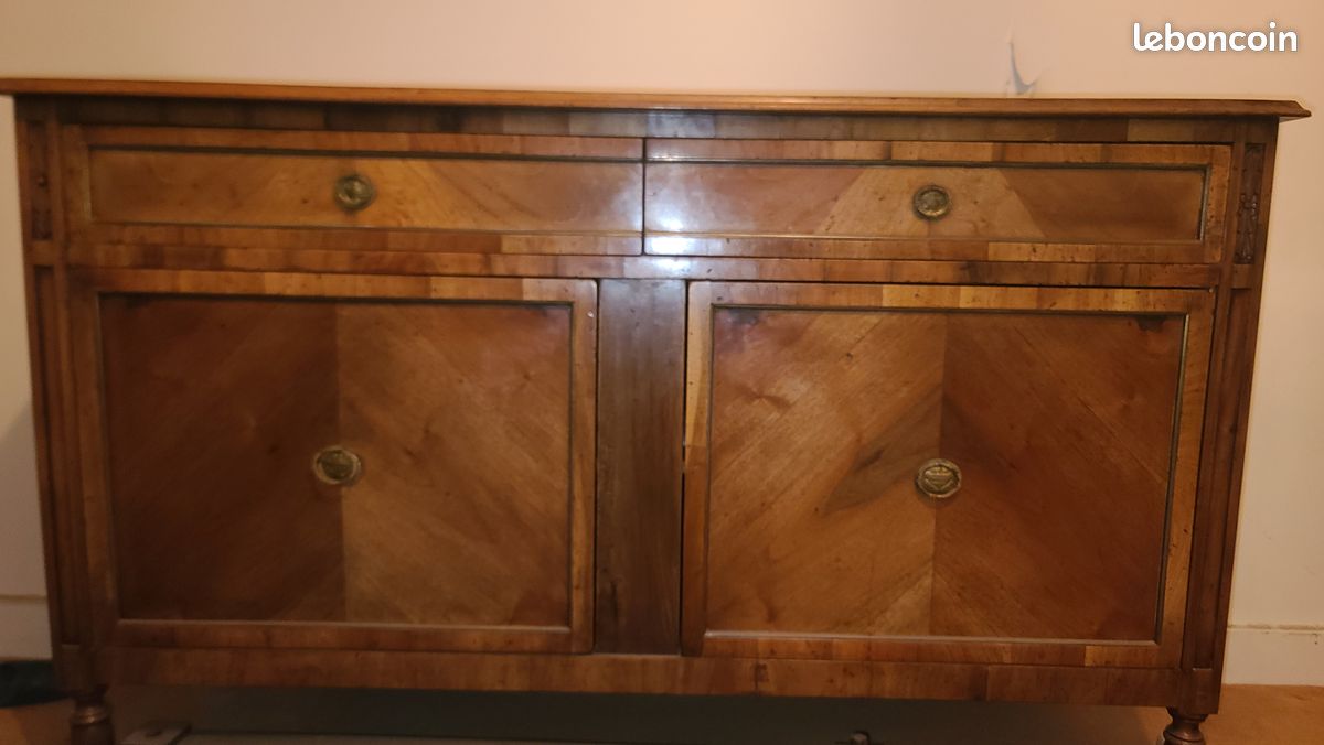 Buffet Bahut en noyer style directoire (image 5)