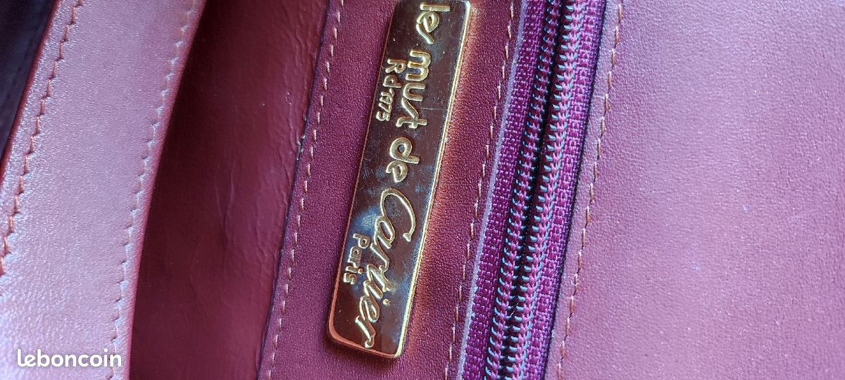 CARTIER sac must cuir bandoulière très bon etat (image 5)