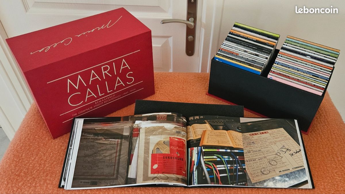 Coffret CD de Maria Callas The Complete Studio Recordings 1949 