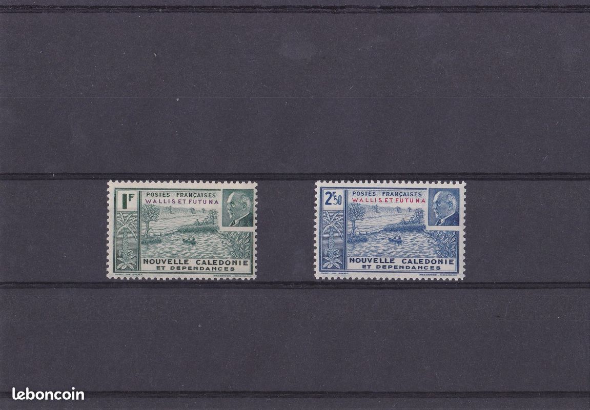 Timbres Wallis et Futuna n° 90-91 (image 1)