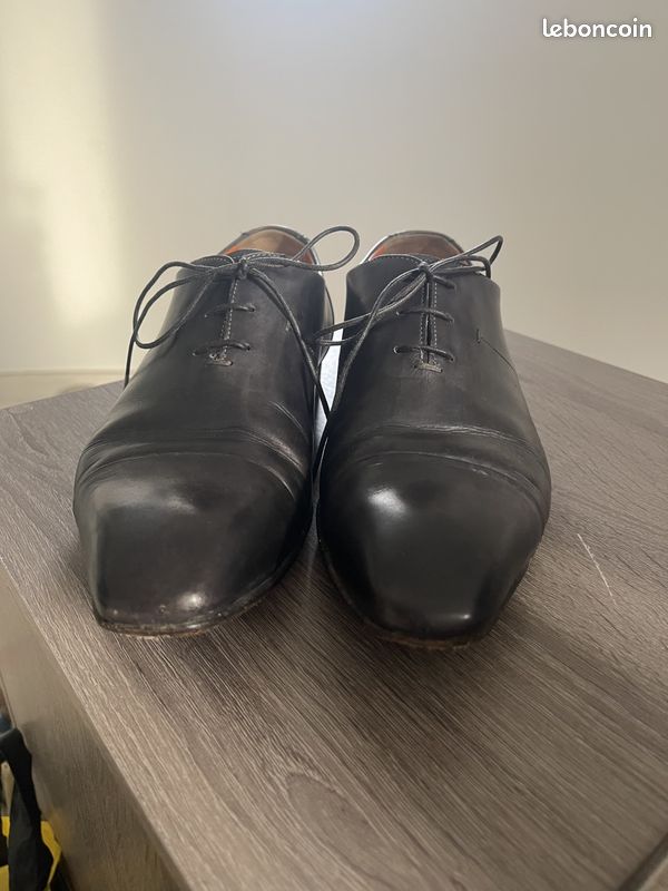 Mocassins Homme Santoni Marron - Pointure 8.5 US, Cuir, Neufs Sans Boîte