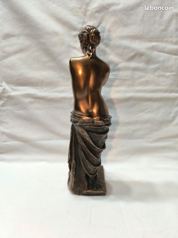Statue Vénus de Milo 26 cm – Finition bronze – Sculpture décorative classique avec boîte d’origine (image 13)