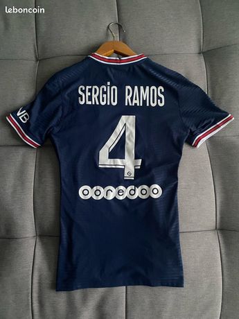 Flocage Officiel PSG 2021/2022 Extérieur – Sergio Ramos – Neuf Avery Dennison