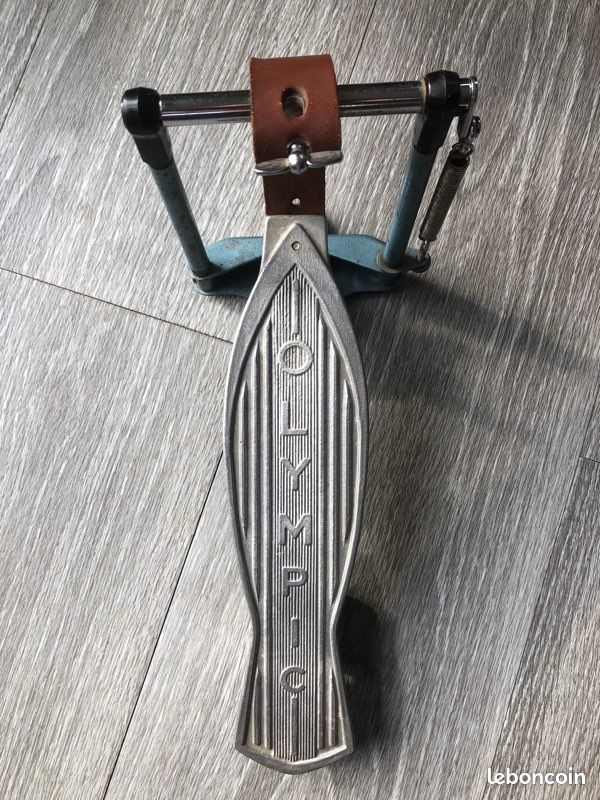Pédale grosse caisse Vintage OLYMPIC (image 1)