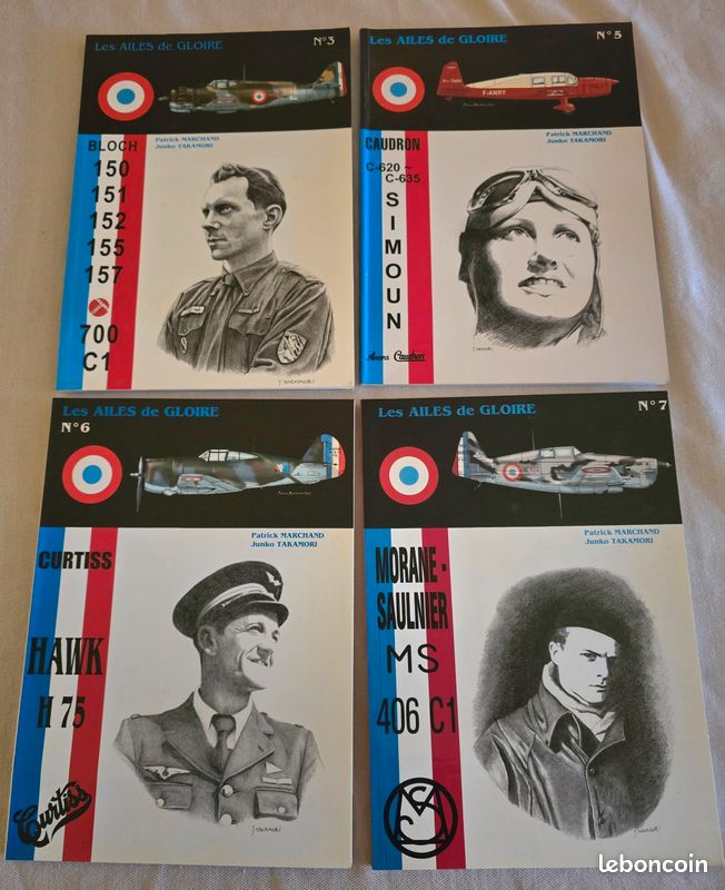 Les ailes de la gloire 4 numeros le lot 80 (image 1)