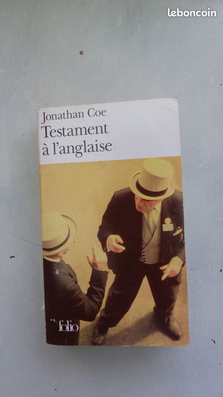 Livre Testament à l'anglaise (image 1)