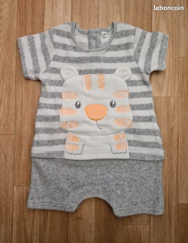 Grenouillère bébé 6 mois (image 1)