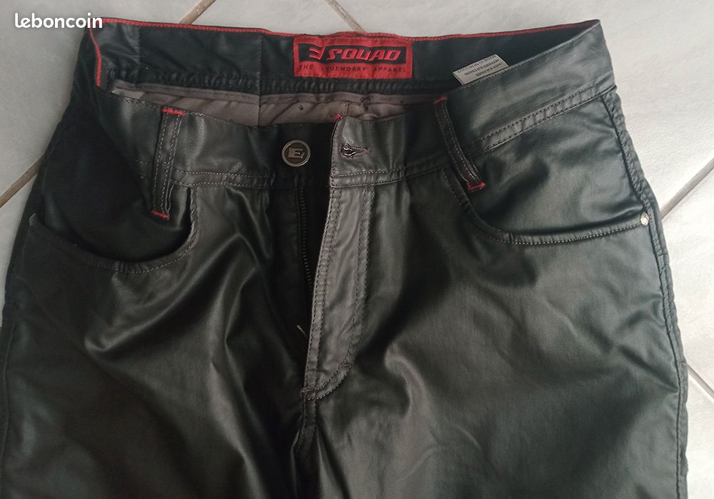 Chili Jean Moto Esquad JEAN MOTO VINTAGE FEMME SILVA ESQUAD DARK BLUE