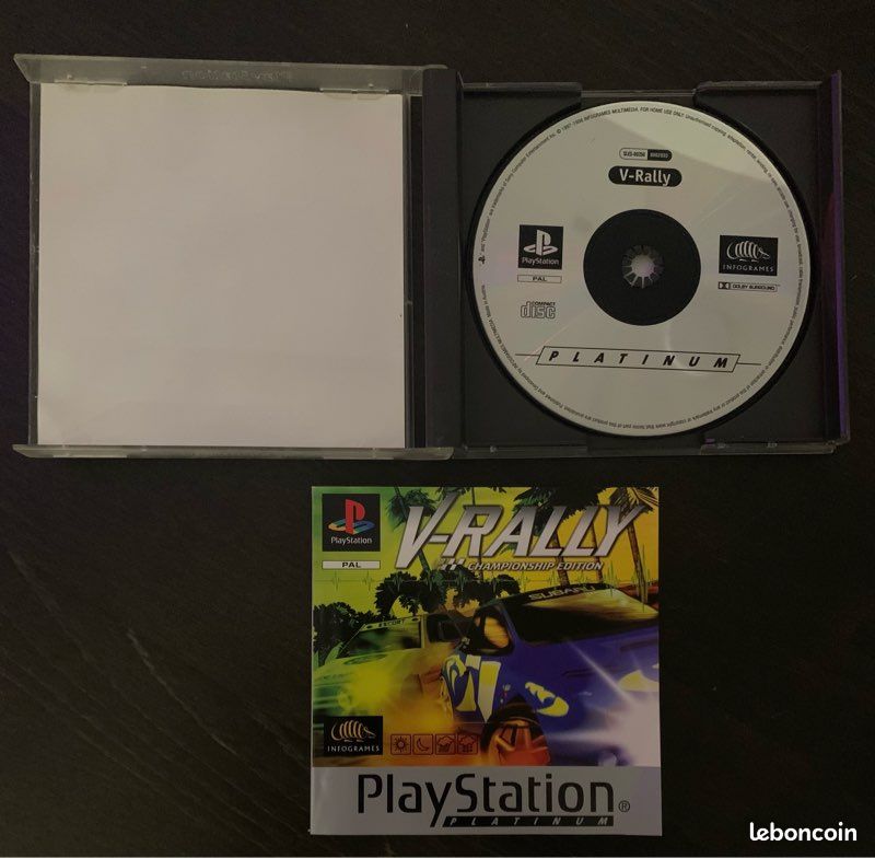 Sony Playstation PS1 - V-Rally - CD Seul