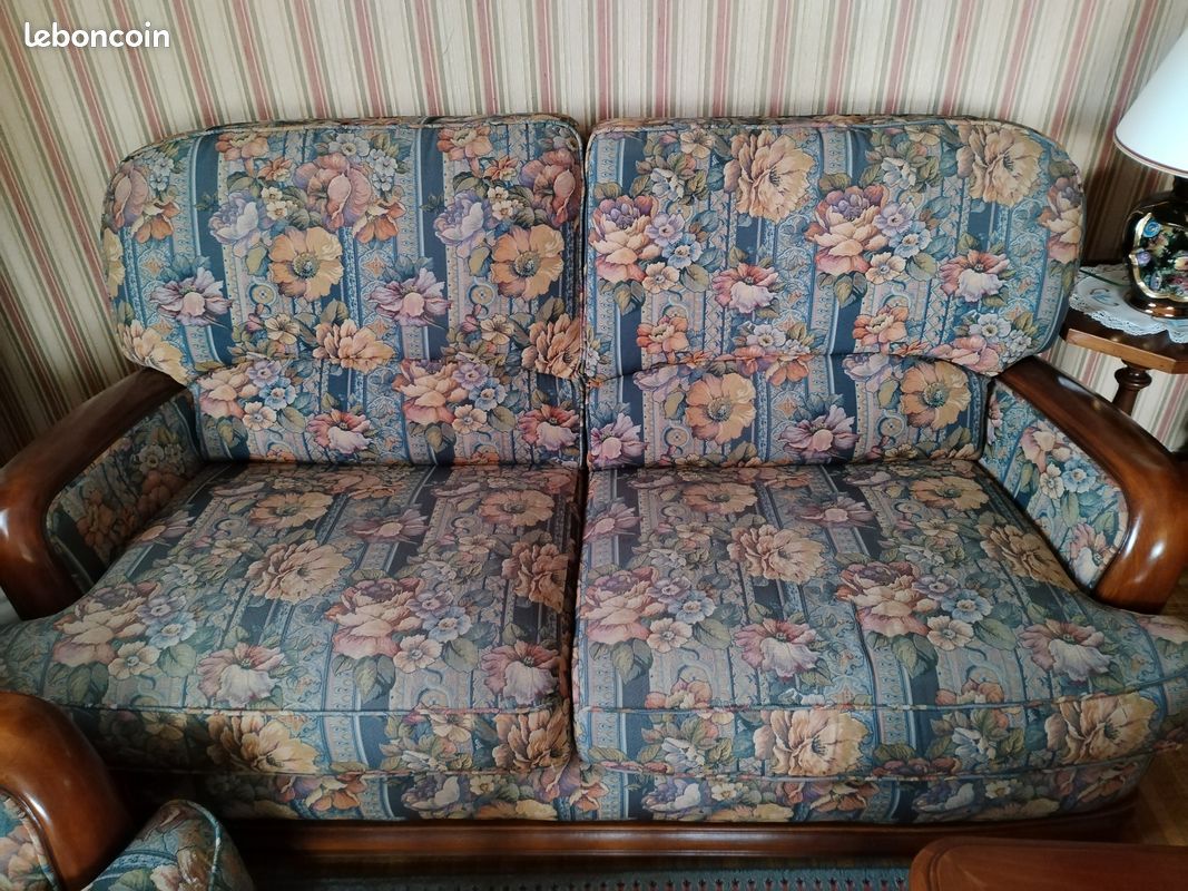 Canapé + 2 fauteuils (image 1)