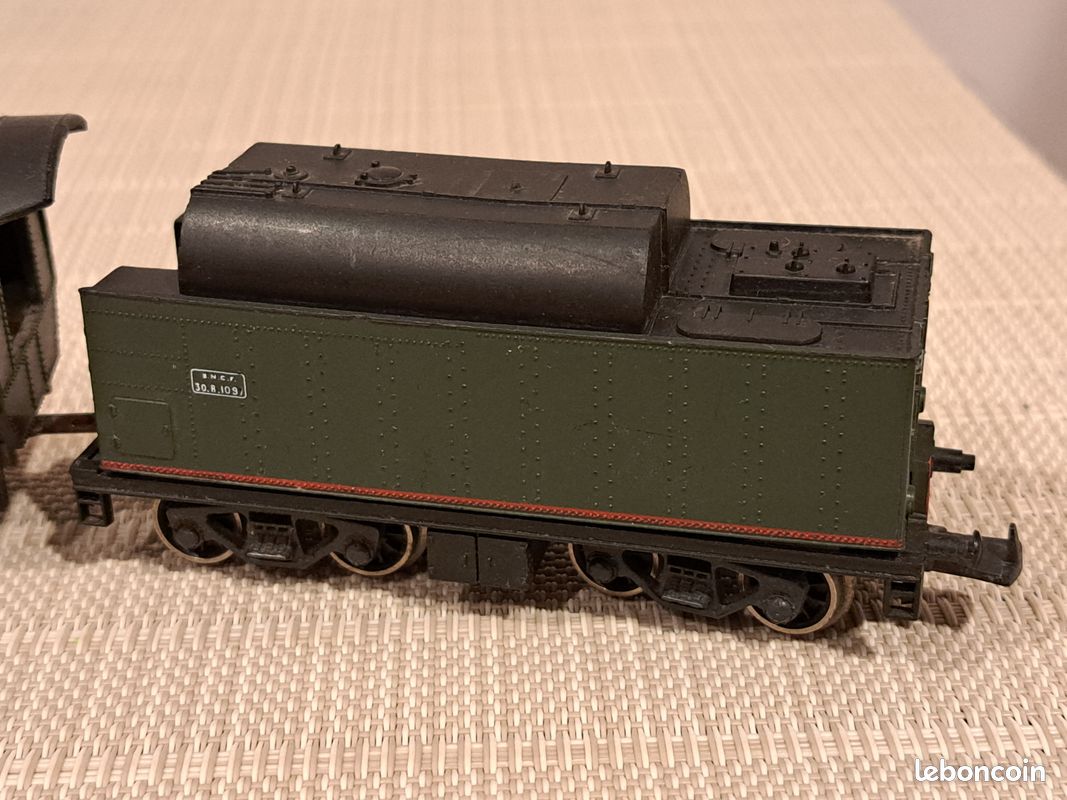 LIMA - HO - LOCOMOTIVE VAPEUR 141R1288  ARGENTAN  - A