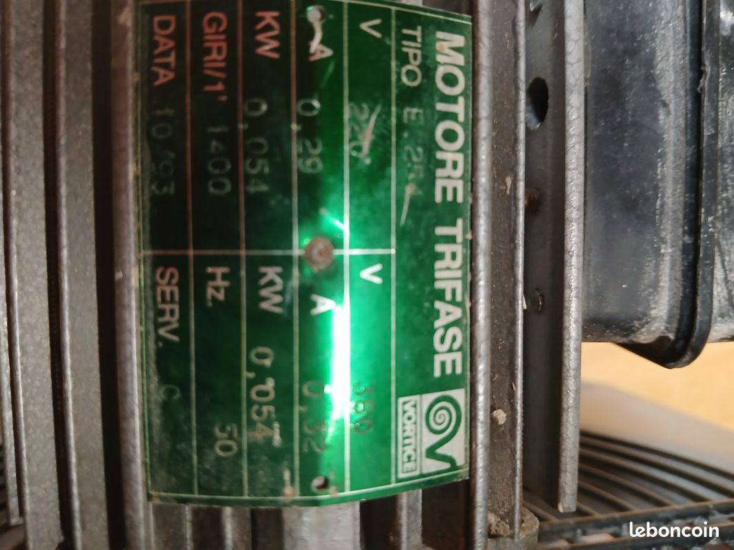 Ventilateur Oscillant Vintage Vortice – Années 80/90, Multi Vitesses, 50 Cm