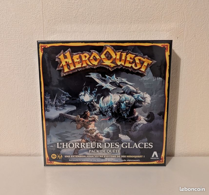 HeroQuest - Extension : L'Horreur des Glaces - Boite Scellée (image 1)