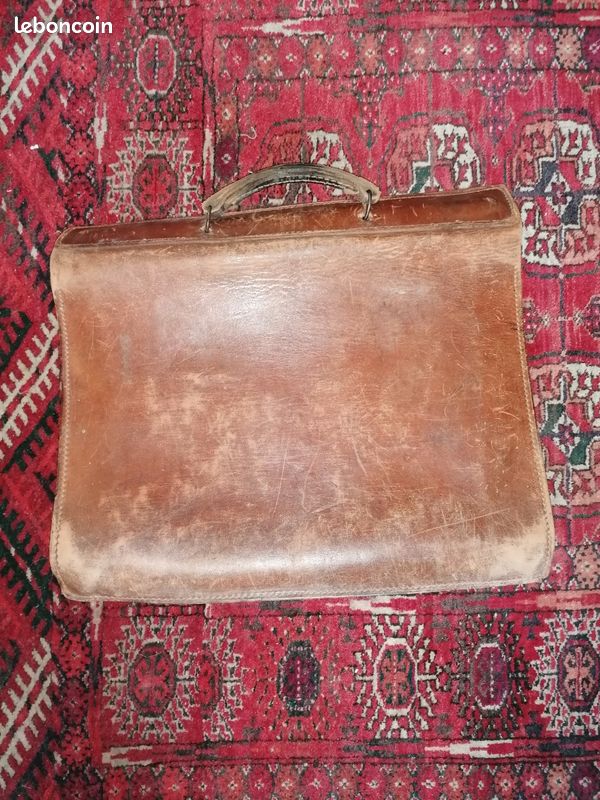 Sacoche en cuir vintage (image 5)